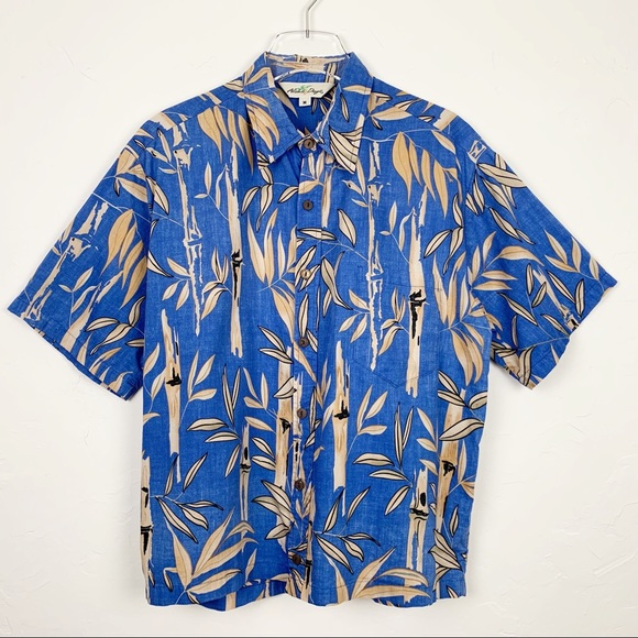 ALOHA DAYS Cotton Hawaiian Aloha Tropical Shirt M - Picture 1 of 6